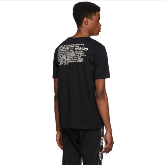 🛍️Diesel Just-Y1 T-Shirt Short Sleeve Cotton Jersey Graphic Print Tee - Picture 2 of 8